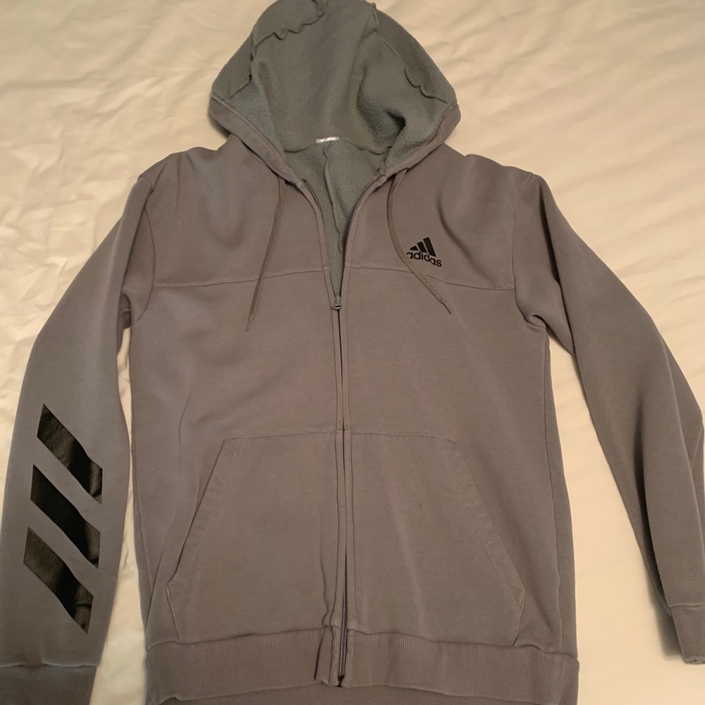 Adidas full zip hoodie
